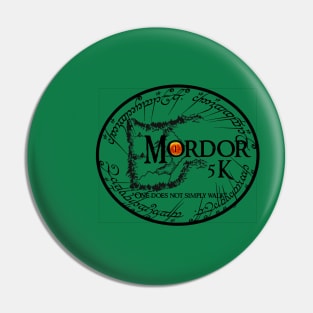 Mordor 5K Pin