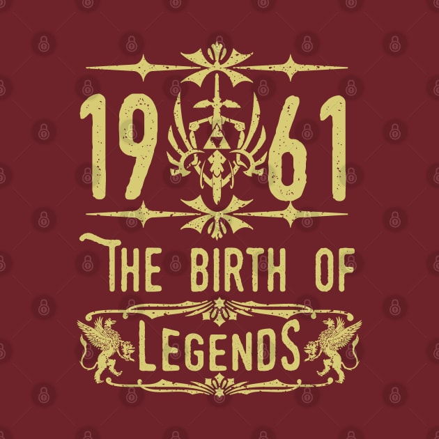 1961 The birth of Legends! by variantees