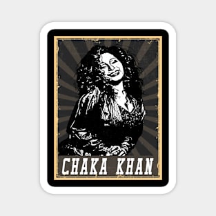 80s Chaka Khan Magnet