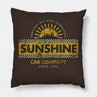 Sunshine Cab Company 1978 Pillow