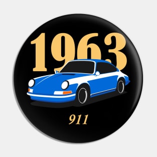 911 Turbocharger Classic Car Pin