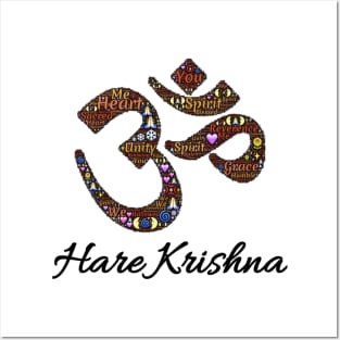 Hare Krishna Hare Rama Paper Print - Religious posters in India