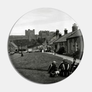 In the village of Bamburgh, Northumberland, UK Pin