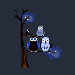 Blue Owls T-Shirt