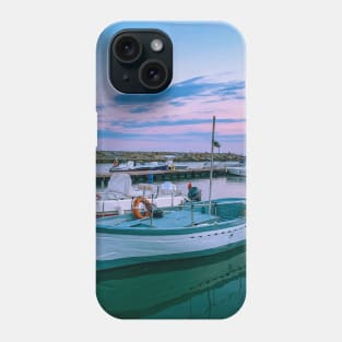 Summer Sunset Seaport Boats Italy Phone Case
