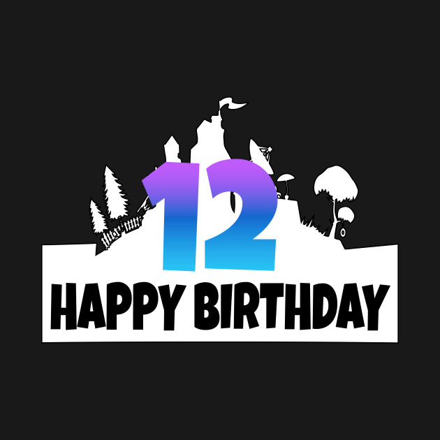 12th Happy Birthday 12th Birthday Gift Kids T Shirt Teepublic