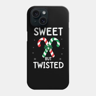 Sweet But Twisted Christmas Candy Stick Phone Case