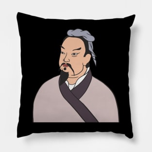 Sun Tzu Portrait Pillow