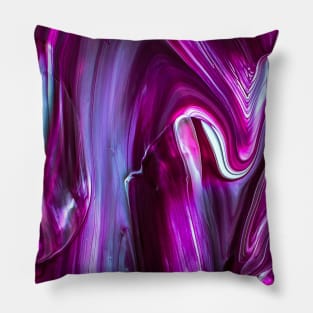 Purple Art Pillow