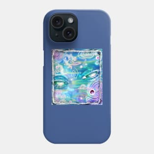 Iridescent Sky Eyes Phone Case