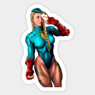 Cammy Stance SFA3 Sticker for Sale by ropified