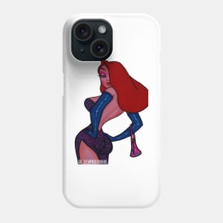 Jessica Rabbit III Phone Case