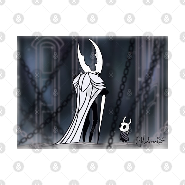 Hollow Knight, Pure Vessel (Fan Art) by GMICHAELSF