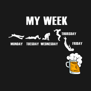 Funny Beer Gift Weekend T-Shirt