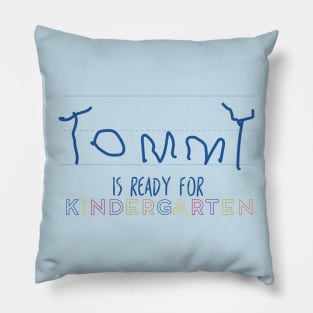 Thomas' Back to School shirt Pillow