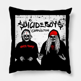 Suicideboys Vintageg Distressed Pillow