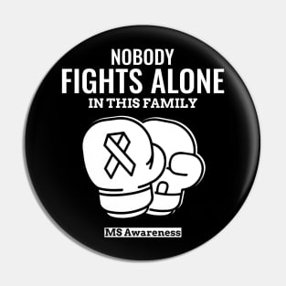 MS Awareness Pin