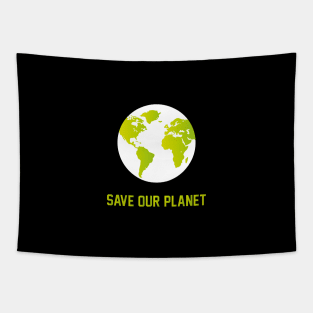 Save our planet Tapestry