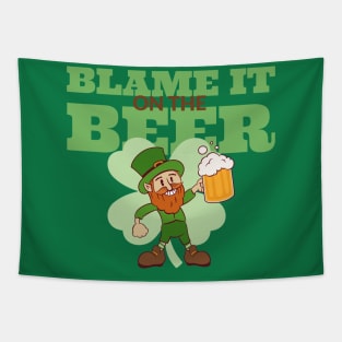 Blame it on the beer Tapestry