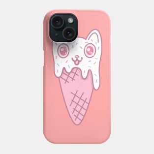 Ice Cream Kitty Cone Phone Case