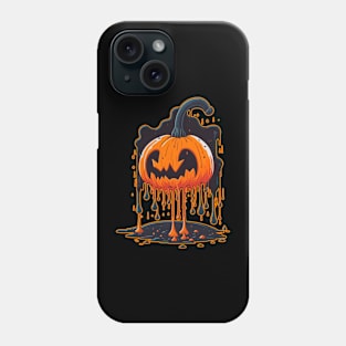 melting pumpkin Phone Case