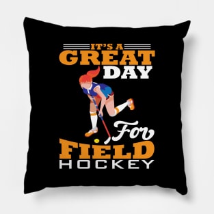 Field Hockey Pillow