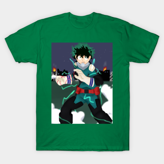 One For All Full Cowl Deku T Shirt Teepublic