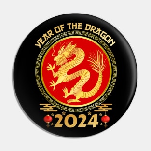 Chinese Lunar New Year 2024 - Year of the Dragon 2024 Pin