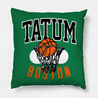 Vintage Boston 90's Basketball Pillow