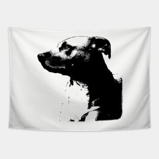 dog threshold Tapestry