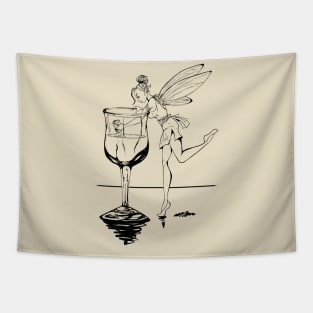 Wine Faerie Tapestry