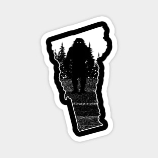 Vermont Bigfoot Magnet