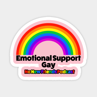 Emotional Support Gay Magnet