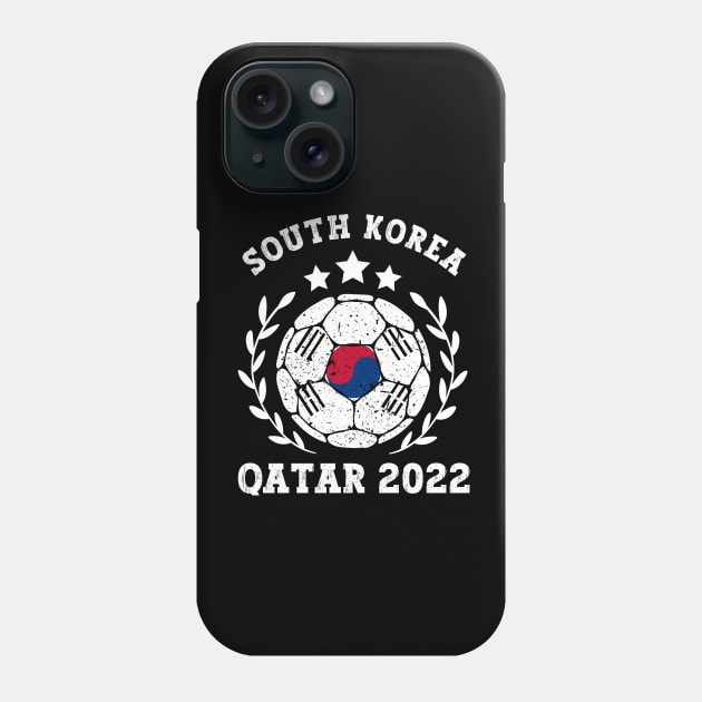 South Korea Football Phone Case by footballomatic