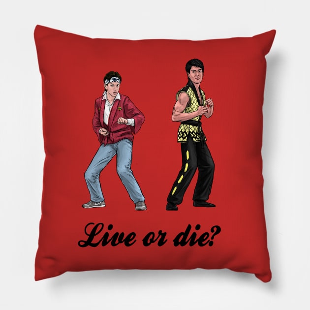 Live of Die? Pillow by PreservedDragons