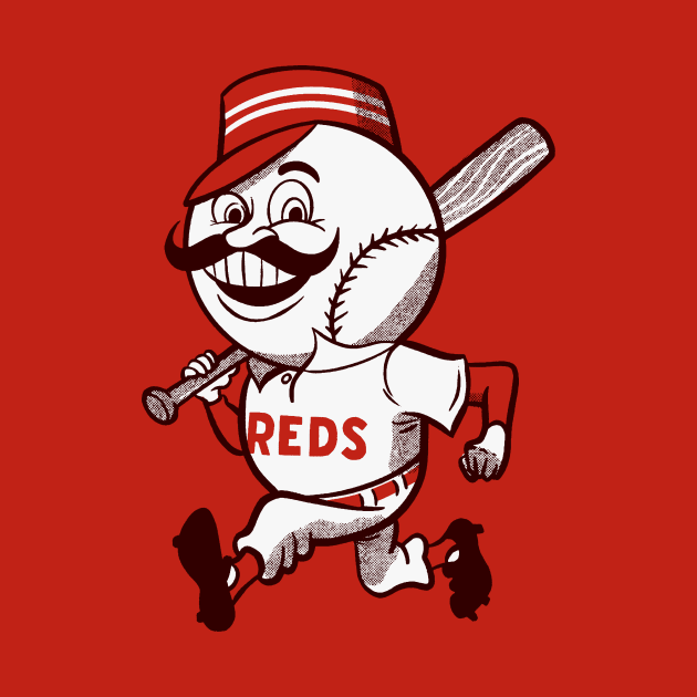 Mr. Redlegs - Vintage 60s Alternate by sombreroinc