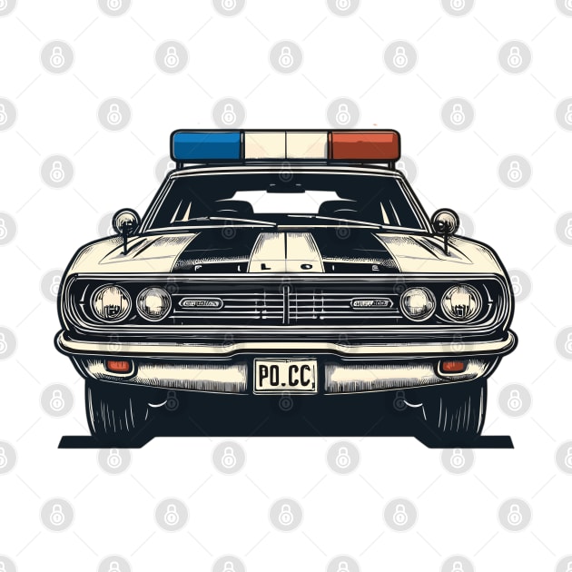 Police car by Vehicles-Art