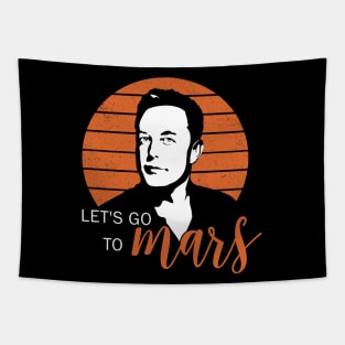 Elon Musk Tapestry