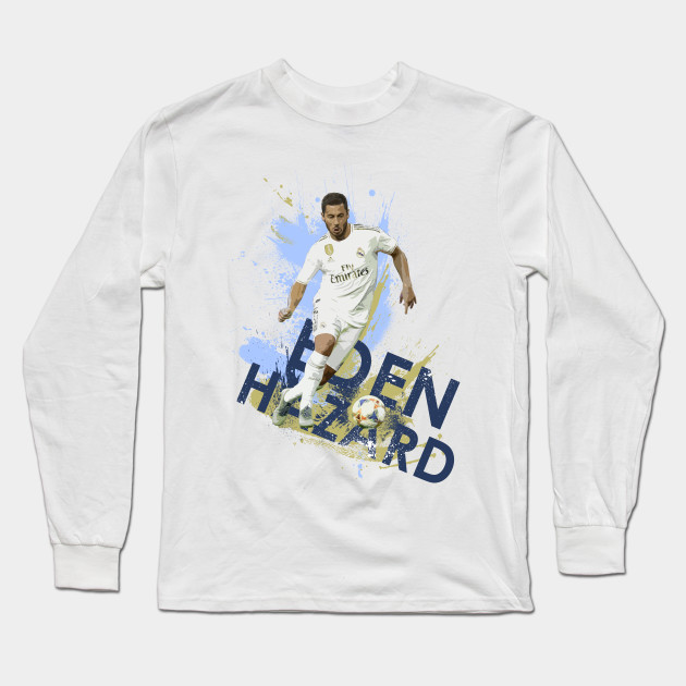 Eden Hazard Real Madrid Hazard Camiseta Manga Larga
