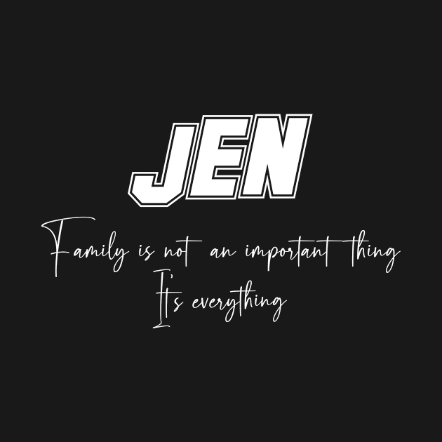 Jen Second Name, Jen Family Name, Jen Middle Name by JohnstonParrishE8NYy