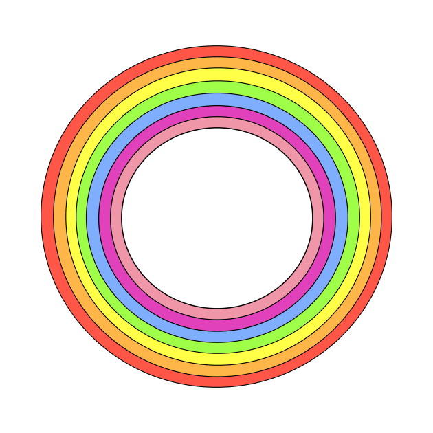 circle rainbow by Nezumi1998