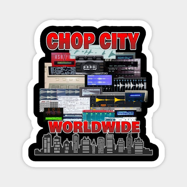 CHOP CITY Magnet by CATEGORY 5 DESIGNS