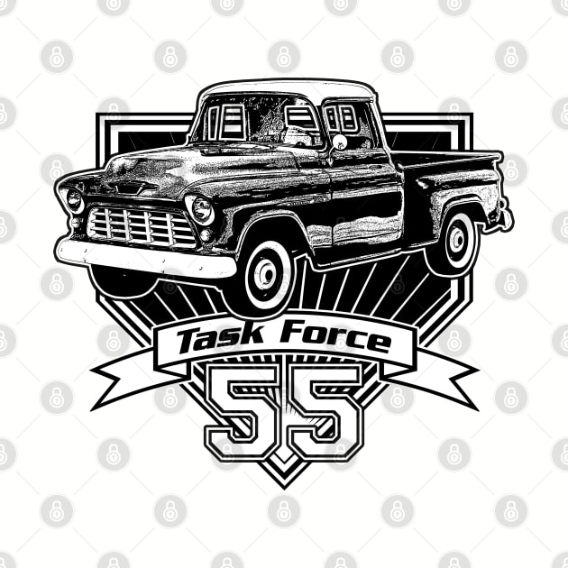 55 Chevy Truck Task Force by CoolCarVideos