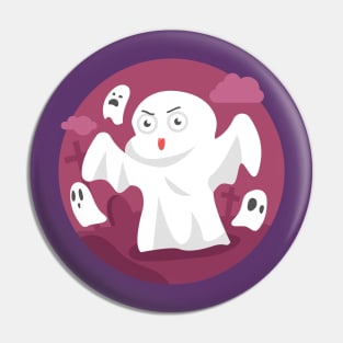 Cute Ghost Pin