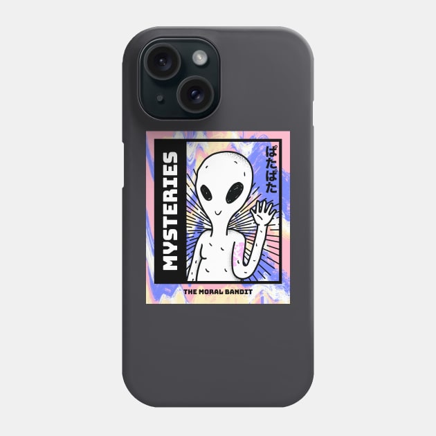 Cute Alien Phone Case by The Moral Bandit