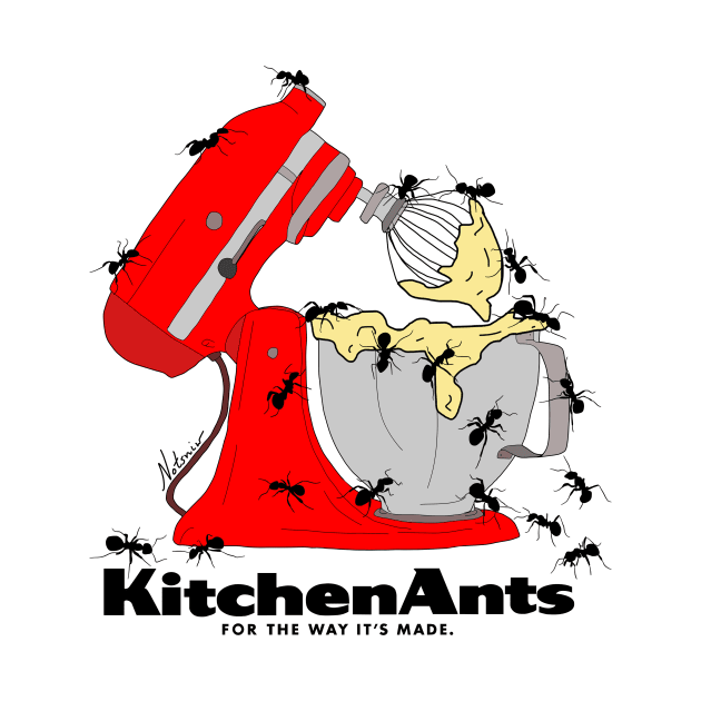 Kitchen Ants by notsniwart