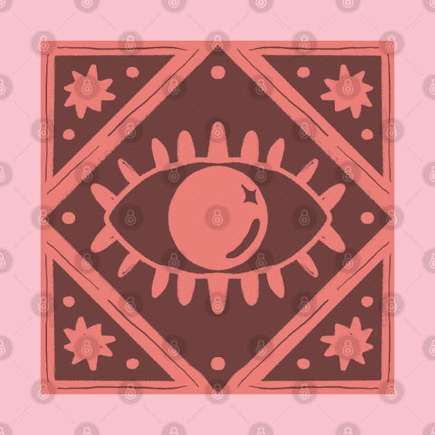 All Seeing Eye | Pink Version by ghostieking