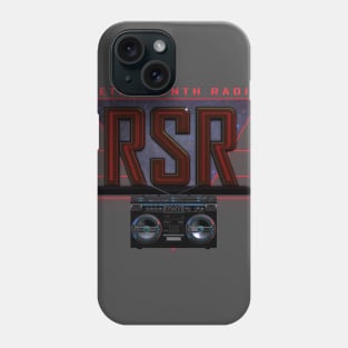 Retro Synth  Radio  Logo design Phone Case