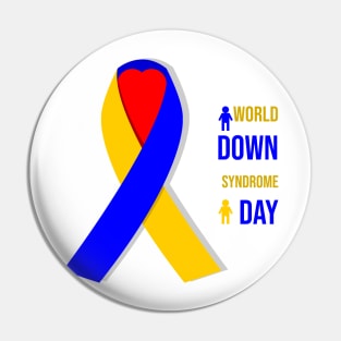 World Down Syndrome Day Pin