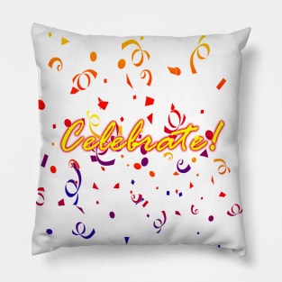 Celebrate Confetti Pillow